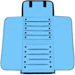 Mostruário Organizador Porta Joias Médio Anel Brinco Azul Claro