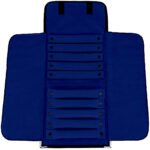Mostruário Organizador Porta Joias Médio Anel Brinco Azul Royal