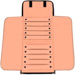 Mostruário Organizador Porta Joias Médio Anel Brinco Salmão