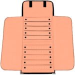Mostruário Organizador Porta Joias Médio Brinco Salmão