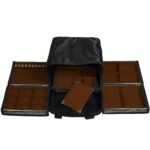 Bolsa Mini com 5 Bandejas para joias bijuteria Terracota Aberta Kratos Embalagens