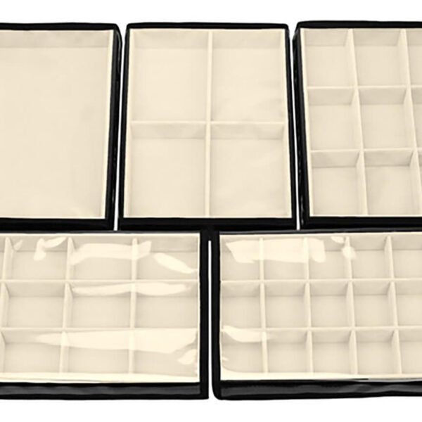 Kit 5 Bandejas Média Organizadoras Gelo para Joias Kratos Embalagens