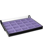 Bandeja Caixa Organizadora Big Lilás com Capa Kratos Embalagens