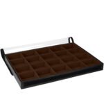 Bandeja Caixa Organizadora Big Terracota com Capa Kratos Embalagens