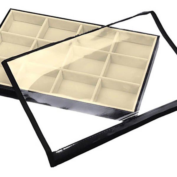 Bandeja Organizadora Grande Gelo para Joias Kratos Embalagens