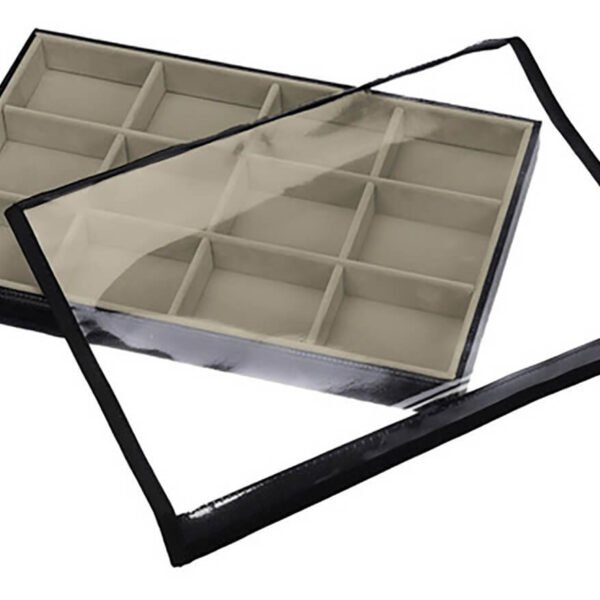 Bandeja Big Organizadora Bege Médio para Joias Kratos Embalagens