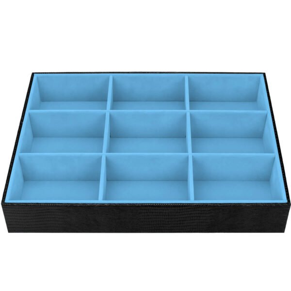 Bandeja Big Azul Claro Organizadora para Joias Kratos Embalagens
