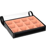 Bandeja Mini Salmão Organizadora para Joias Kratos Embalagens