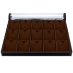 Bandeja Big Organizadora com Tag Terracota para Joias Kratos Embalagens