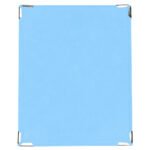 Espelho Avulso Azul Claro para Bolsa e Maleta Kratos Embalagens