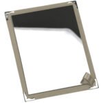 Espelho Avulso Bege Médio para Bolsa e Maleta Kratos Embalagens