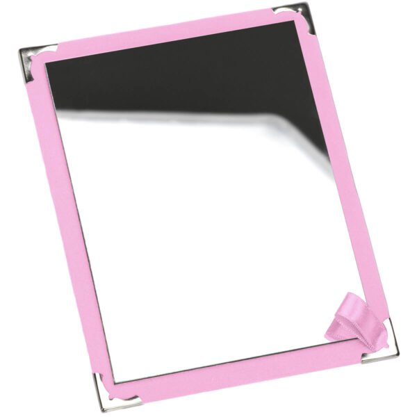 Espelho Avulso Rosa Claro para Bolsa e Maleta Kratos Embalagens