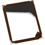 Espelho Avulso Terracota para Bolsa e Maleta Kratos Embalagens