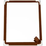 Espelho Avulso Terracota para Bolsa e Maleta Kratos Embalagens