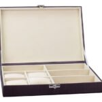 Estojo Maleta para Relógios e Óculos Aberta Kratos Embalagens