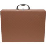 Maleta Porta Joias Grande Dupla com Aba de Proteção - Imagem 36