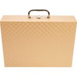 Maleta Porta Joias Grande Dupla com Aba de Proteção - Imagem 23