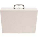 Maleta Porta Joias Grande Dupla com Aba de Proteção - Imagem 25