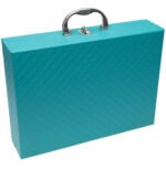 Maleta Porta Joias Grande Dupla com Aba de Proteção - Imagem 30