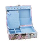 Maleta Mini Porta Joias Happy Day com Azul Claro Kratos Embalagens