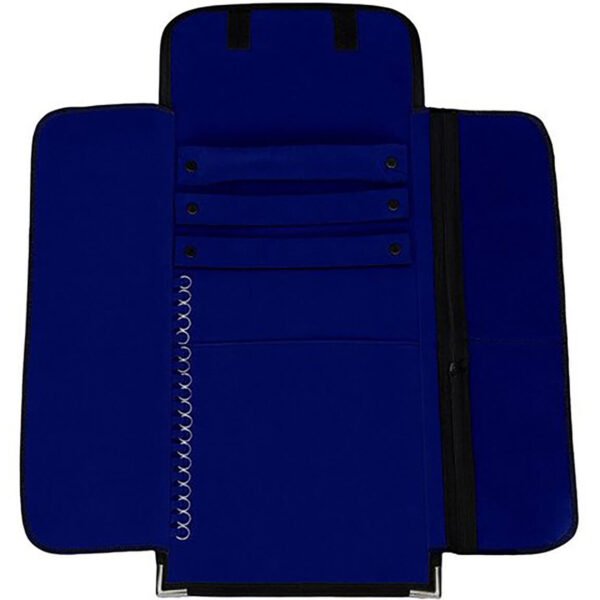 Mostruário Pasta Médio Misto Azul Royal Porta Joias Kratos Embalagens