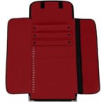 Mostruário Pasta Médio Misto Vermelho Porta Joias Kratos Embalagens