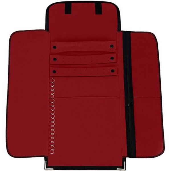 Mostruário Pasta Médio Misto Vermelho Porta Joias Kratos Embalagens
