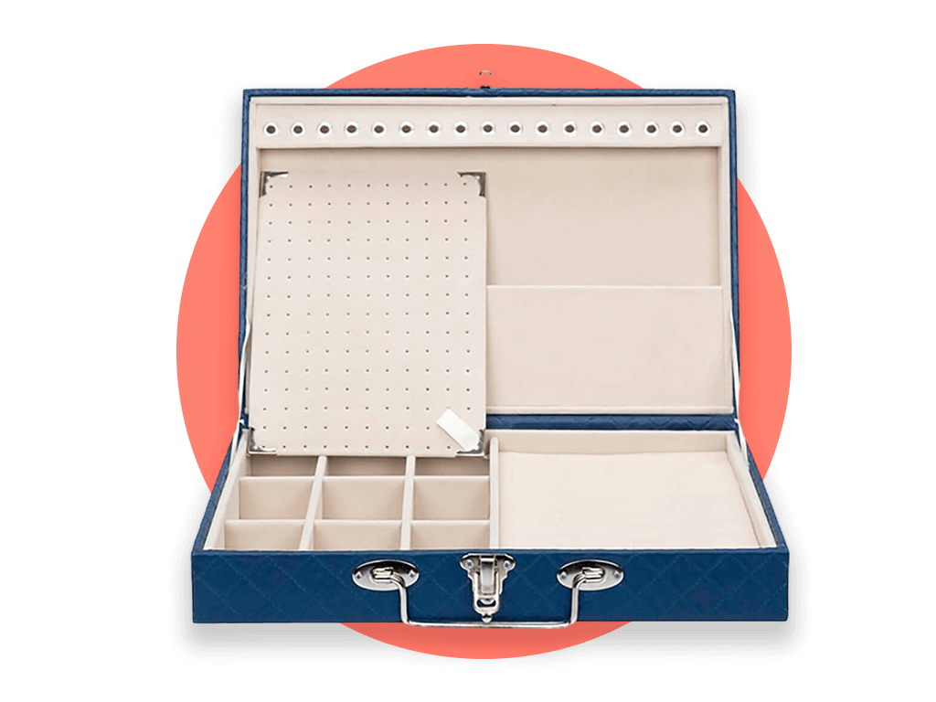 Maleta Média Simples Porta Joias - Catalogo Maletas Kratos Embalagens