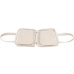 Bolsa Pasta Mostruário Joias Bijuterias Marfim com Gelo Semi Aberta - Kratos Embalagens