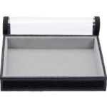 Bandeja Organizadora de Joias tamanho Mini cor Cinza - Kratos Embalagens