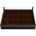 Bandeja Organizadora de Joias 9 Nichos Terracota - Kratos Embalagens