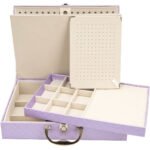 Maleta Porta Joias Grande Dupla com Aba de Proteção - Imagem 33