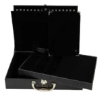 Maleta Porta Joias Grande Dupla com Aba de Proteção - Imagem 31