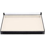 Bandeja Organizadora de Joias Tamanho Big (37x27x3cm) 1 Nicho Gelo com Capa - Kratos Embalagens