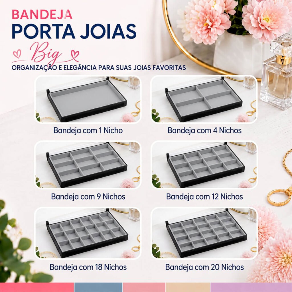 Bandeja Porta Joias Big