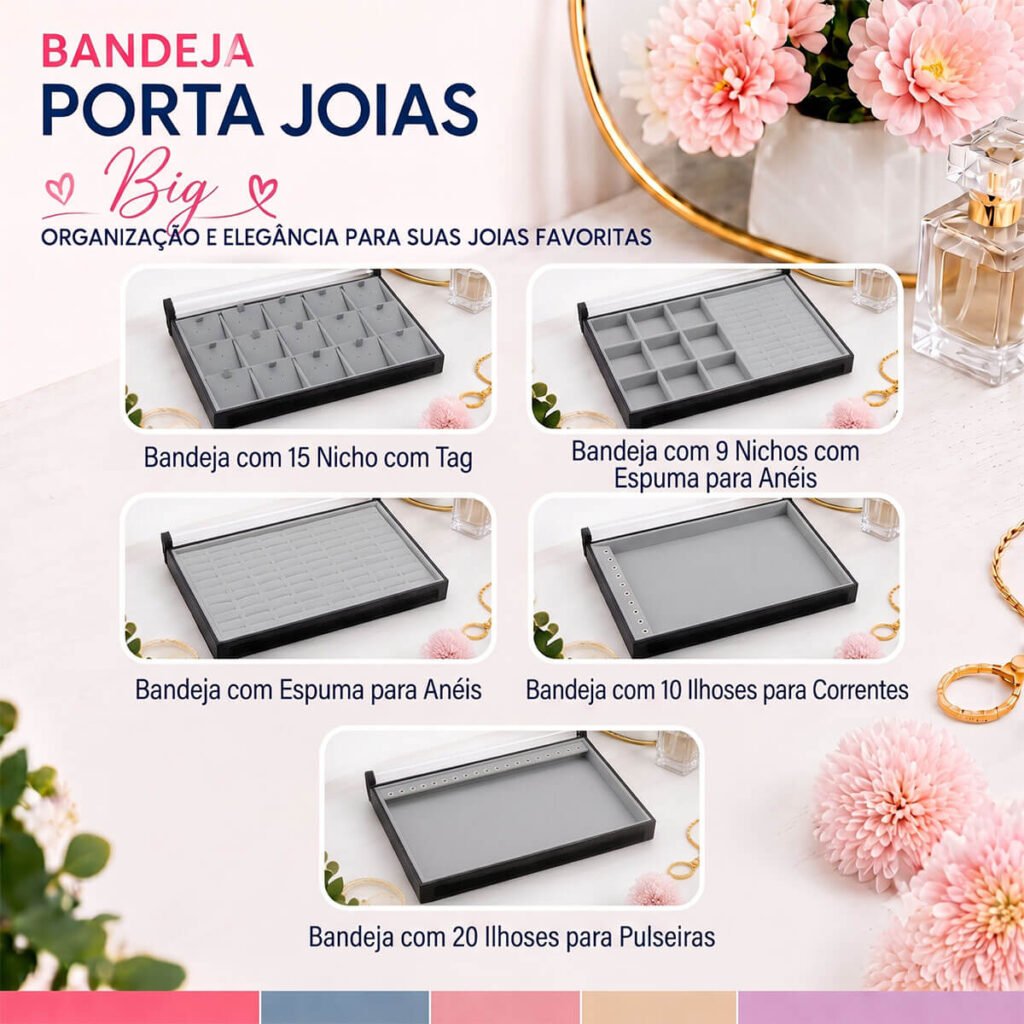 Bandeja Porta Joias Big