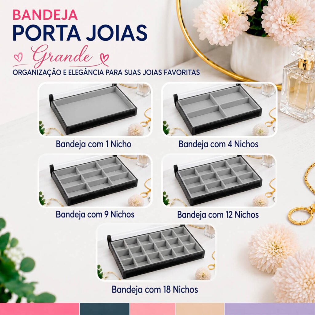 Bandeja Porta Joias Grande