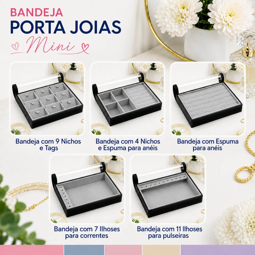 Bandeja Porta Joias Mini