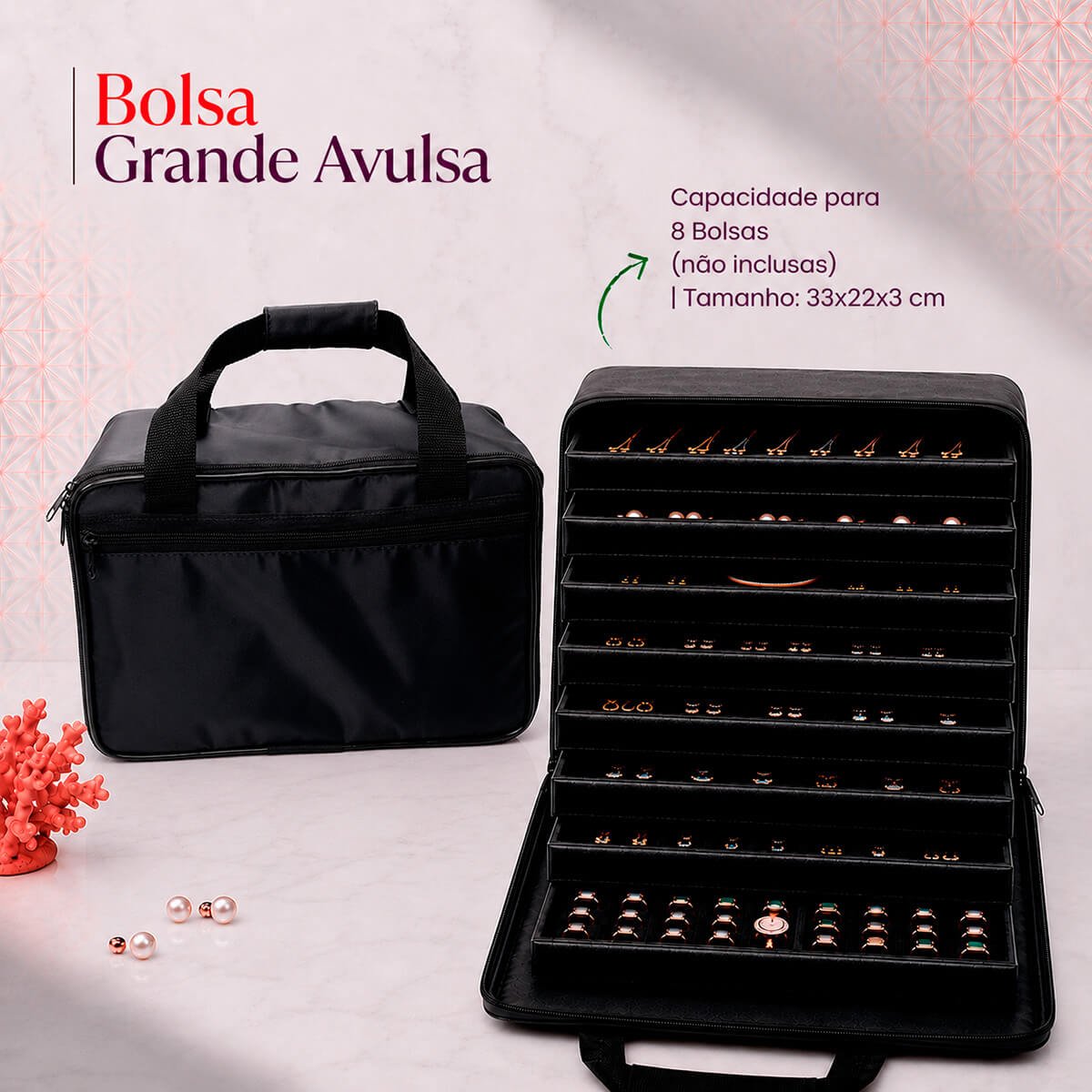 Bolsa Grande Avulsa (Sem Bandejas) - Catalogo Bolsas Kratos Embalagens